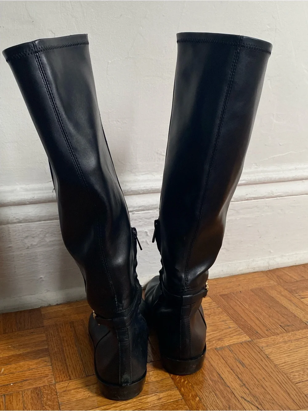 Minimalist Sam Edelman Riding Knee-High Leather Boots